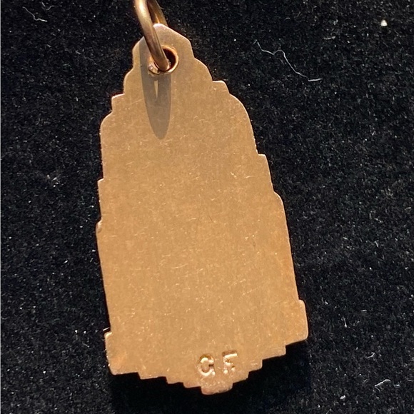 Vintage Debate Gold Filled Pendant - Picture 7 of 7